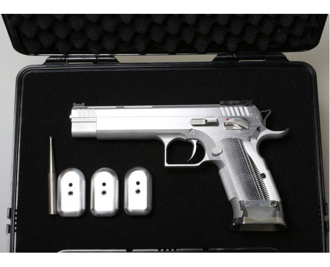 Gunsmith Bros GB-01 TF 5.5 inch GBB Pistol (Silver)