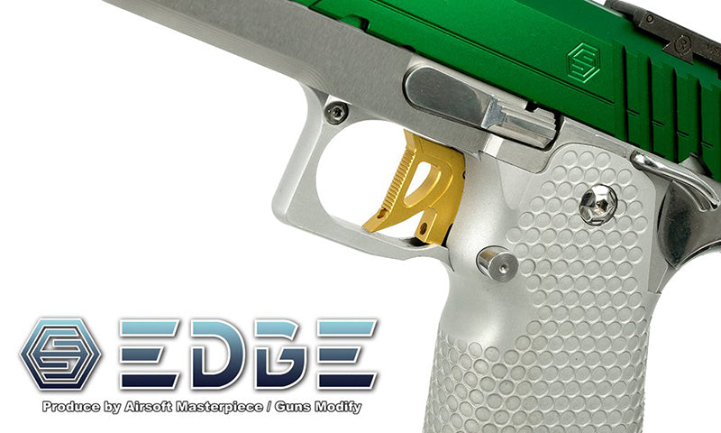 EDGE Custom "KAW" Aluminum Trigger for Hi-CAPA/1911 (Black)