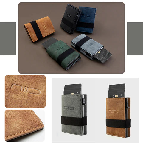 NIID Vegan Leather Slide II Mini Wallet
