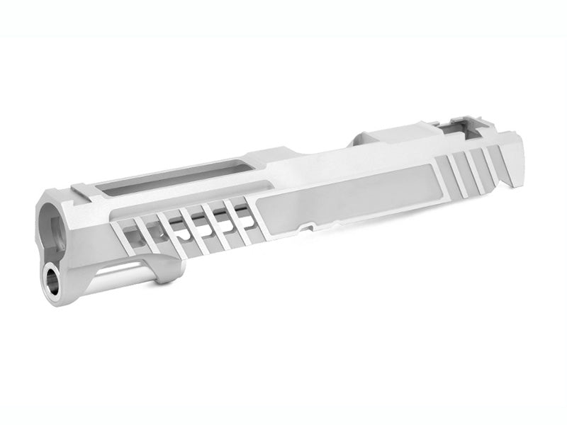 Airsoft Masterpiece Custom "YORK II" Standard Slide for Hi-CAPA/1911 (Silver)