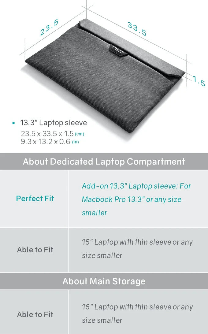 NIID CACHE Laptop Sleeve 13"