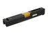 GunsModify SA Style Aluminum Slide & Stainless Barrel Set (Gold) For Marui G19