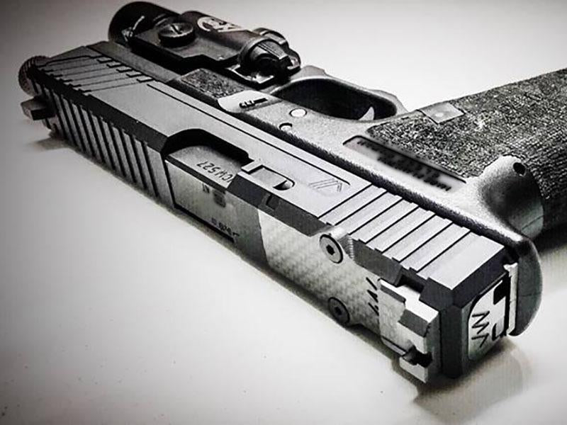 Ready Fighter Jagerwerks Downrange  Slide & Barrel Set For Marui G17 GBB (Bronze, 2019 Ver.)