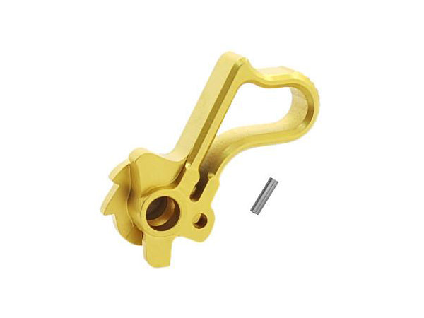 DP Match Grade CNC Stainless Steel Hammer for Hi-Capa (Type B, Gold)