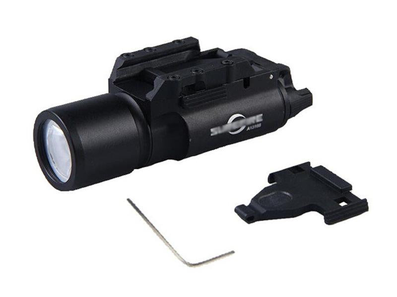 Clone SF X300 LED Weapon / Pistol Light (Round Type, Black)