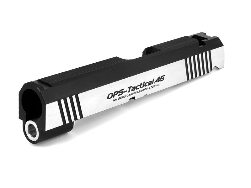 Airsoft Masterpiece OPS-Tactical .45 Standard Slide for Hi-Capa 4.3 (Two Tone)