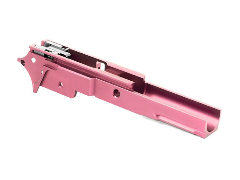 Airsoft Masterpiece Aluminum Frame - No Marking 3.9 with Tactical Rail (Pink)