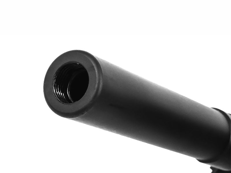 Airsoft Masterpiece Steel Outer Barrel with Threaded for Hi-CAPA 5.1 (.45 ACP) (Black)