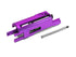 Airsoft Masterpiece Aluminum Blowback Housing (Purple)