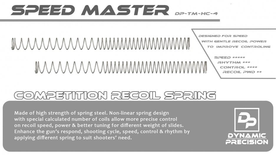 DP Speed Master Competition Recoil Spring For Hi-capa