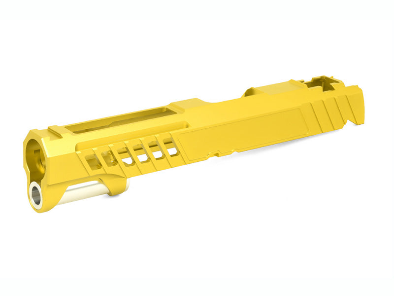 Airsoft Masterpiece Custom "YORK II" Standard Slide for Hi-CAPA/1911 (Gold)