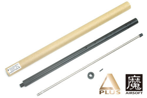 A+ 20" Fluted Outer Barrel & 6.01 Inner Barrel Rubber Set  for KJW KC02 (440mm)