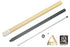 A+ 20" Fluted Outer Barrel & 6.01 Inner Barrel Rubber Set  for KJW KC02 (440mm)