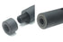 A+ 20" Fluted Outer Barrel & 6.01 Inner Barrel Rubber Set  for KJW KC02 (440mm)