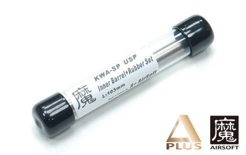 A+ 6.01 Precision Inner Barrel & Rubber Set- for KSC/KWA USP (103mm)