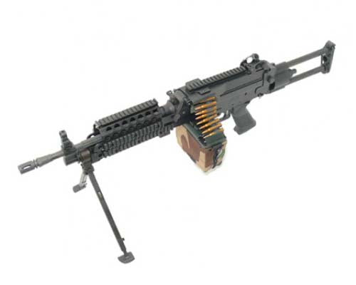 SAA MK46 SPW (Paratrooper Model) AEG Machine Gun