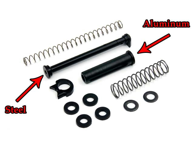 AIP 120% Steel Recoil Spring Rod Set For G17 Gen4 (Black)