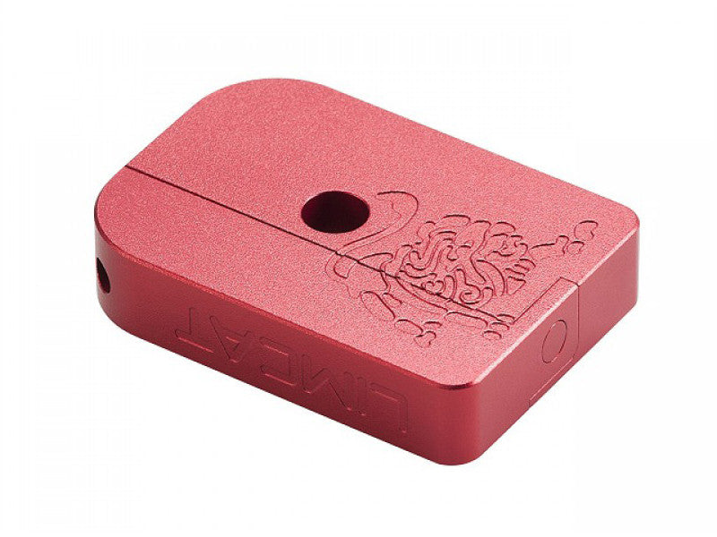 AIP CNC Limcat Puzzle Magazine Base for Marui Hicapa (Red/Slim)
