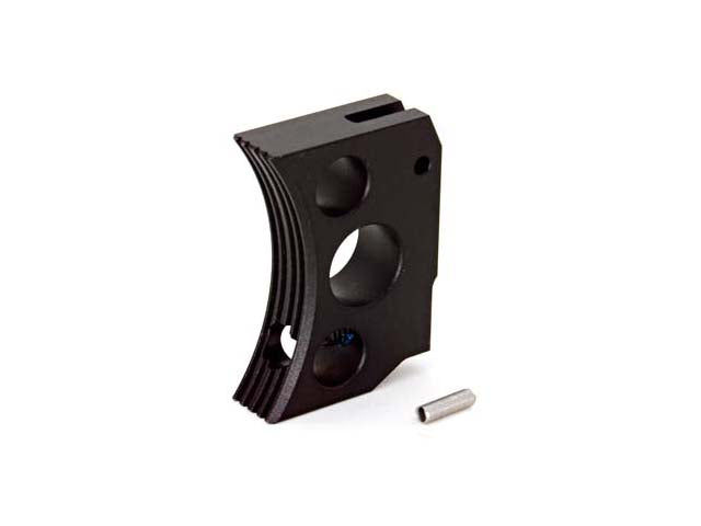 AIP Aluminum Trigger (Type E) for Marui Hi-capa (Black/Long)