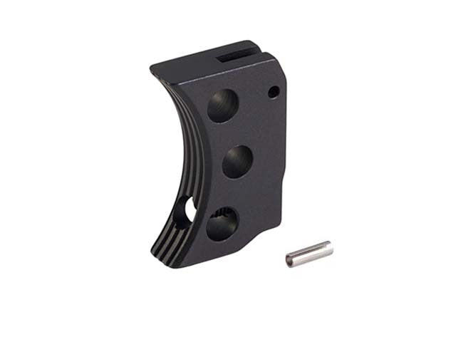 AIP Aluminum Trigger (Type F) for Marui Hi-capa (Black/Short)