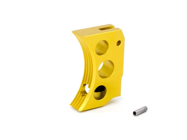 AIP Aluminum Trigger (Type F) for Marui Hi-capa (Gold/Short)