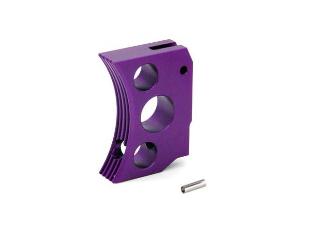 AIP Aluminum Trigger (Type E) for Marui Hi-capa (Purple/Long)