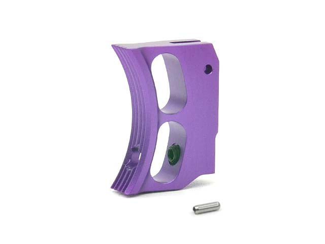 AIP Aluminum Trigger (Type Q) for Marui Hi-capa (Purple/Long)
