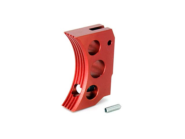 AIP Aluminum Trigger (Type F) for Marui Hi-capa (Red/Short)