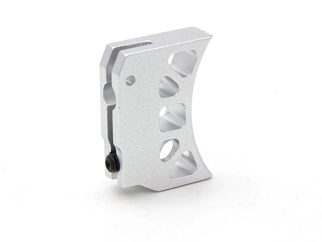 AIP Aluminum Trigger (Type J) for Marui Hi-capa (Silver/Long)