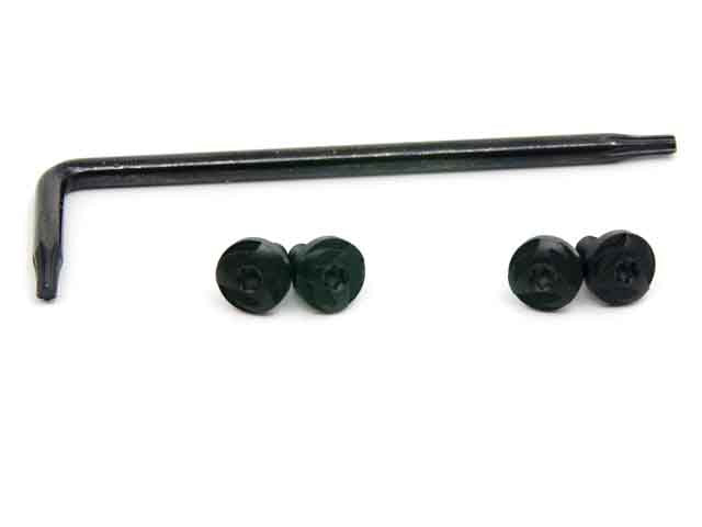 AIP Steel Grip Screws For TM 1911 - Type 3/ Black