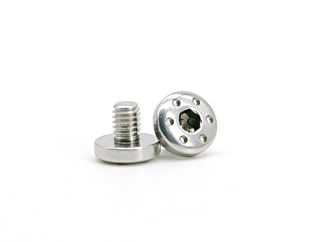 AIP CNC Stainless Steel Grip Screws For Hi-capa - Type 2 (Silver)