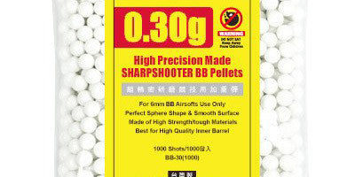Guarder High Precision Made - 0.30g BB Pellets (1000 rounds, Bag)