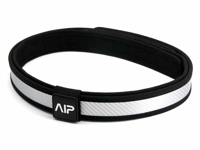 AIP IPSC Silver Carbon Belt