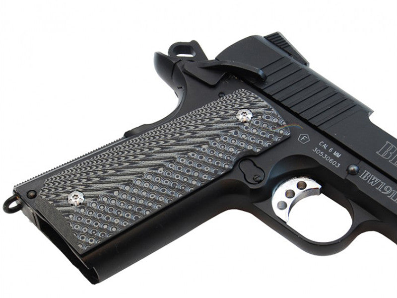 Double Alpha Academy 1911 Carbon Fiber Grips (Black)