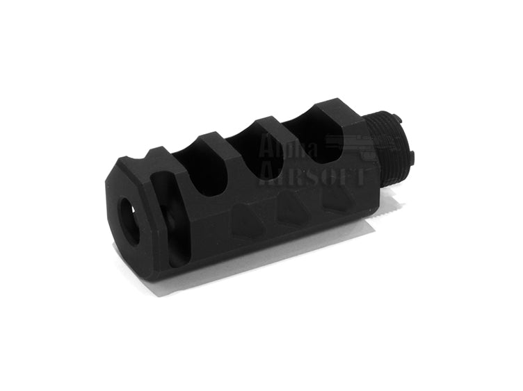 Airsoft Masterpiece 2" Compensator Type 1 - Black