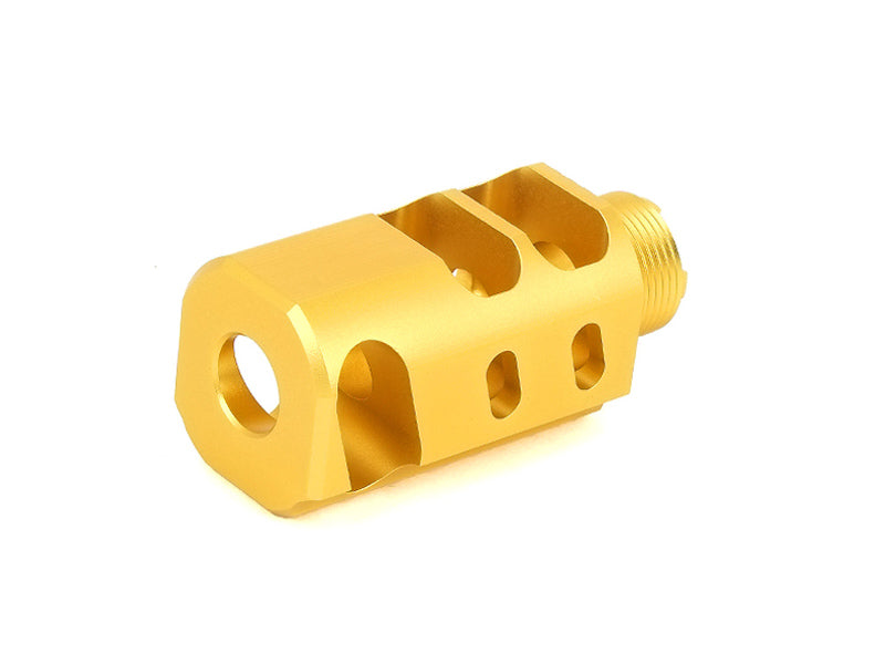 Airsoft Masterpiece 1.5" Compensator Type 7 - Gold