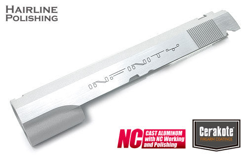 Guarder Aluminum Slide for TM HI-CAPA 5.1 (INFINITY/Cerakote Silver Polishing)