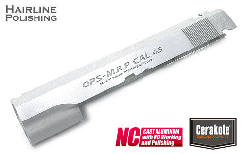 Guarder Aluminum Slide for TM HI-CAPA 5.1 (MARUI OPS/Cerakote Silver Polishing)