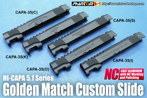 Guarder Aluminum OPS Slide For Marui Hi-Capa Gold Match GBB