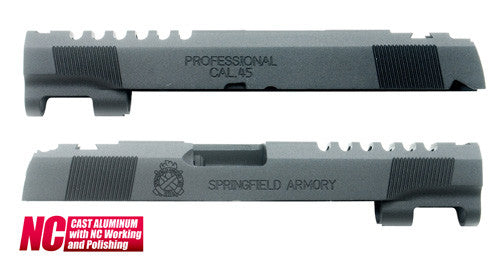 Guarder Aluminum Springfield Slide for Marui Hi-Capa Gold Match GBB