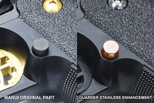 Guarder Stainless Magazine Release Button for MARUI HI-CAPA (Titanium Gold)