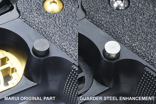 Guarder Stainless Magazine Release Button for MARUI HI-CAPA (Silver)