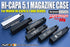 Guarder Aluminum Magazine Case for MARUI HI-CAPA 5.1 (Phantom/Black)