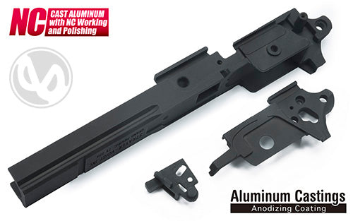Guarder Aluminum Frame for MARUI HI-CAPA 4.3 (4.3 Type/INFINITY/Black)