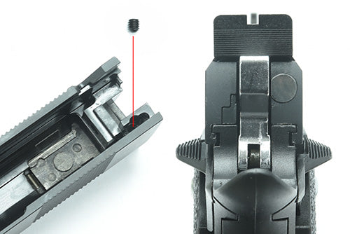 Guarder Steel CNC Slide for MARUI HI-CAPA 5.1 Gold Match (INFINITY/Black)