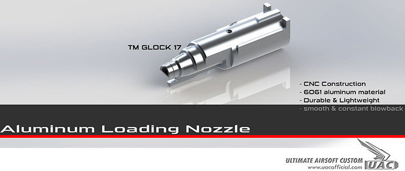 DP Aluminum Loading Nozzle For TM G17 GBB