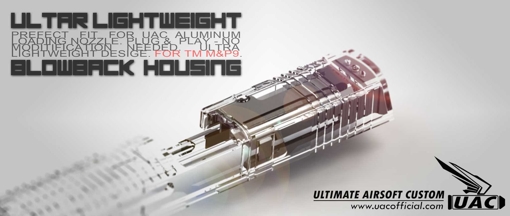 DP Ultra Lightweight Blowback Housing For TM M&P9