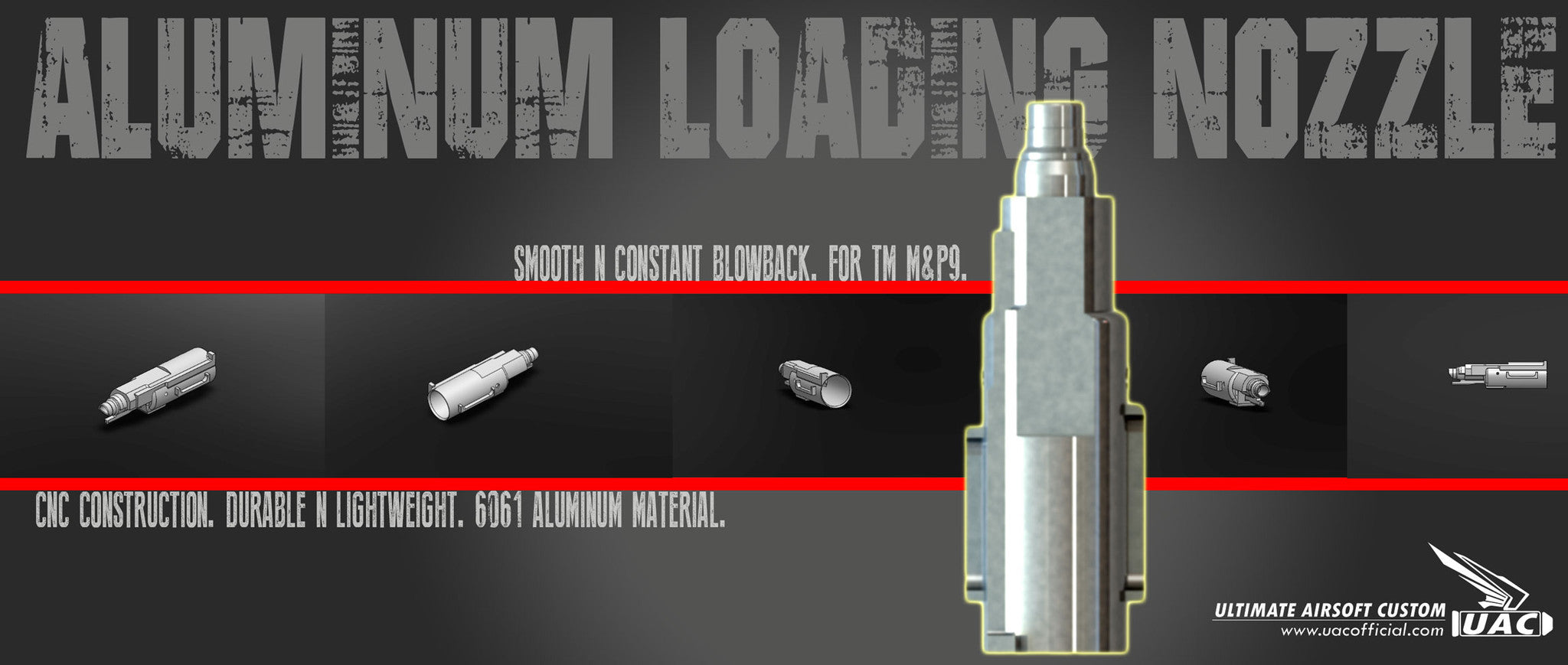 DP Aluminum Loading Nozzle For TM M&P GBB