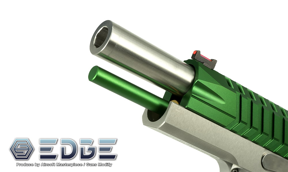 EDGE Custom “Hard Rod” Aluminum Recoil Guide Rod For Hi-CAPA 5.1 (Orange)