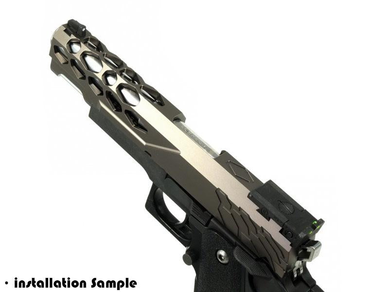 EDGE Custom "SHIELD" Aluminum Standard Slide for Hi-CAPA/1911 (Blue, TwoTone,) Limited Edition